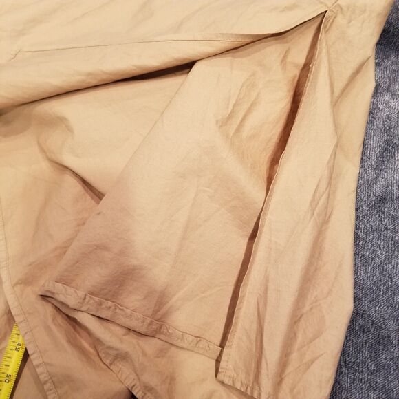 Old Navy Women's Mocha Brown Smocked Cut‎ Out Back Sun Dress Size 4X - Picture 6 of 8